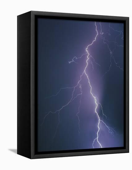 Lightning Bolt-Jim Zuckerman-Framed Premier Image Canvas