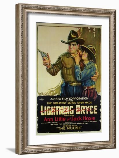 Lightning Bryce, 1919-null-Framed Art Print