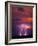 Lightning Storm at Sunset-Jim Zuckerman-Framed Photographic Print