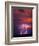 Lightning Storm at Sunset-Jim Zuckerman-Framed Photographic Print