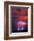 Lightning Storm at Sunset-Jim Zuckerman-Framed Photographic Print