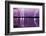 Lightning storm over Lake Csaj, Hungary-Bence Mate-Framed Photographic Print