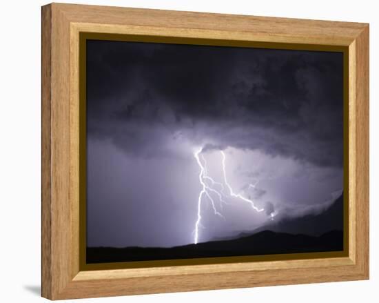 Lightning Strike-Martin Harvey-Framed Premier Image Canvas