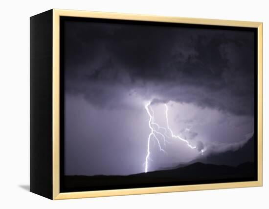 Lightning Strike-Martin Harvey-Framed Premier Image Canvas