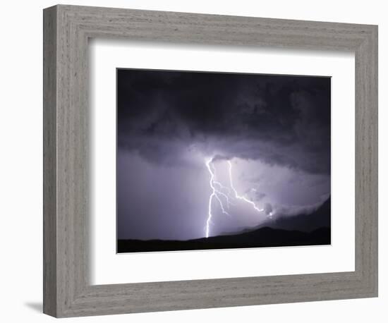 Lightning Strike-Martin Harvey-Framed Photographic Print