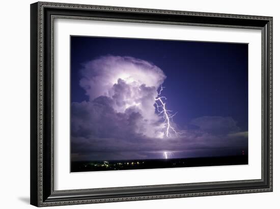 Lightning-Pekka Parviainen-Framed Photographic Print