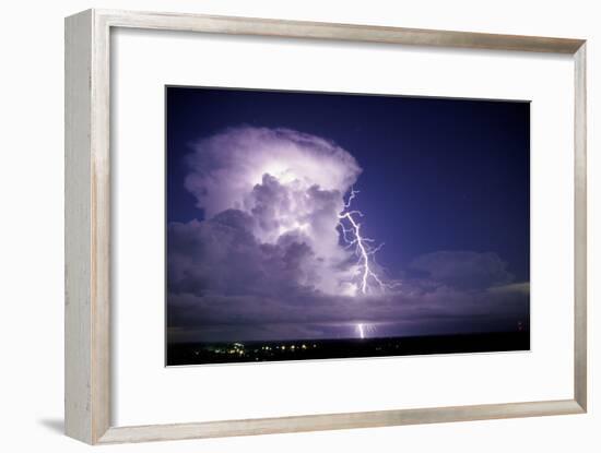 Lightning-Pekka Parviainen-Framed Photographic Print