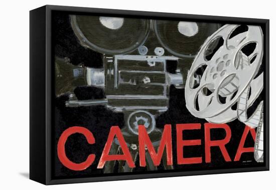 Lights Camera Action II-Marco Fabiano-Framed Stretched Canvas