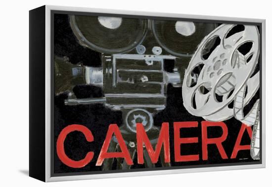 Lights Camera Action II-Marco Fabiano-Framed Stretched Canvas