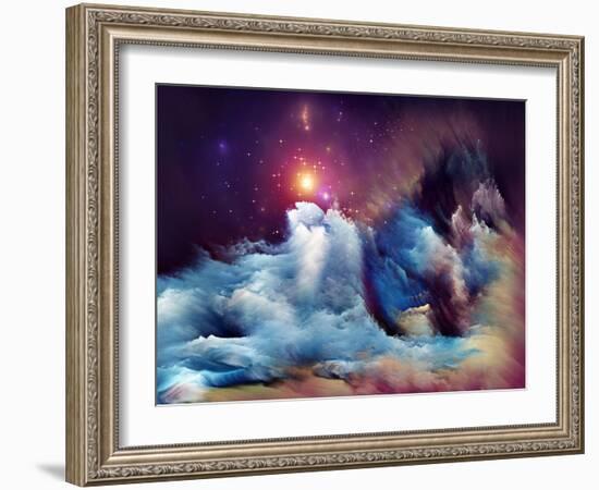 Lights Of Dream-agsandrew-Framed Art Print