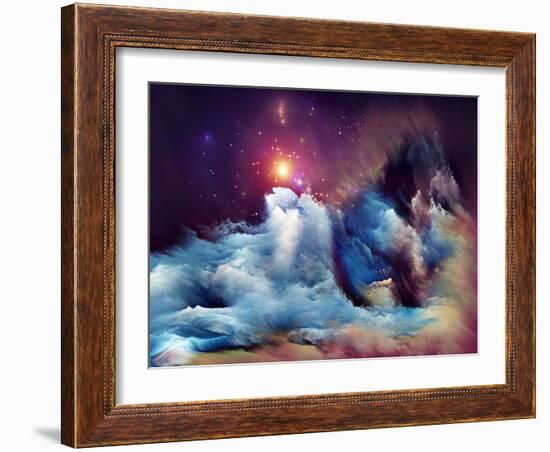 Lights Of Dream-agsandrew-Framed Art Print