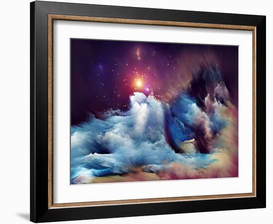 Lights Of Dream-agsandrew-Framed Art Print