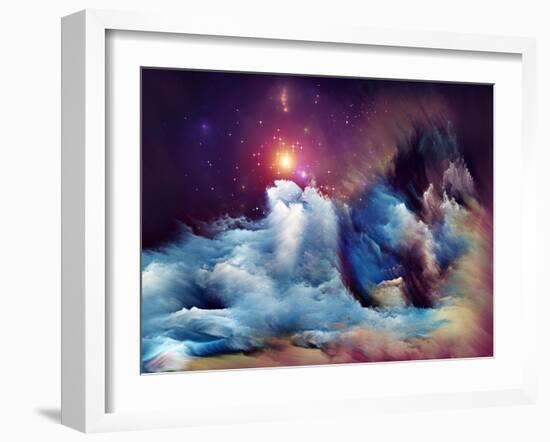 Lights Of Dream-agsandrew-Framed Art Print