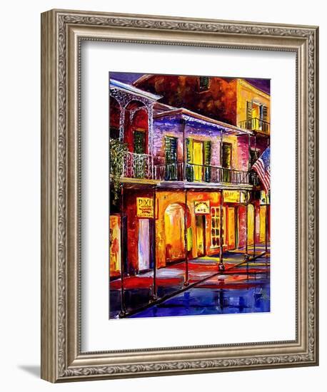 Lights on Bourbon Street-Diane Millsap-Framed Art Print