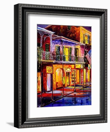 Lights on Bourbon Street-Diane Millsap-Framed Art Print