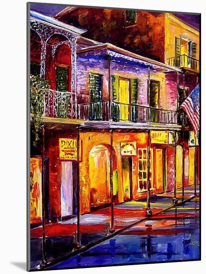 Lights on Bourbon Street-Diane Millsap-Mounted Art Print