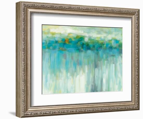 Lights on the Beach-Karen Lorena Parker-Framed Premium Giclee Print