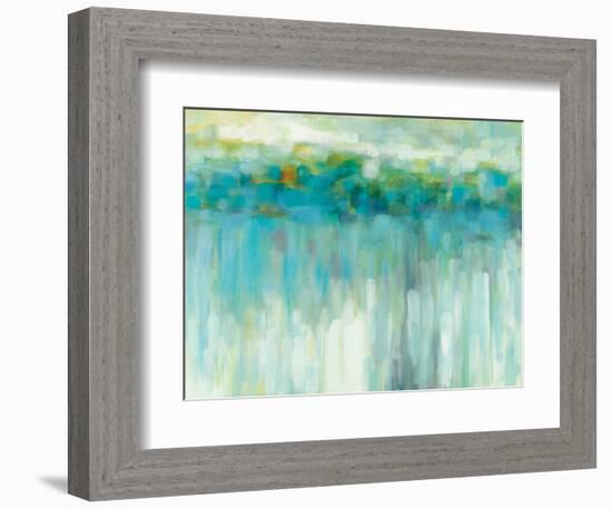 Lights on the Beach-Karen Lorena Parker-Framed Premium Giclee Print