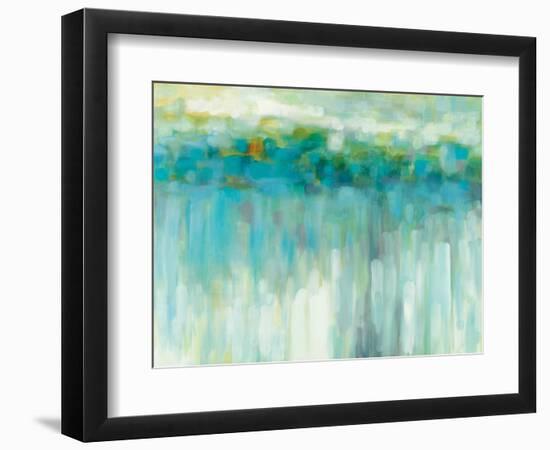 Lights on the Beach-Karen Lorena Parker-Framed Premium Giclee Print