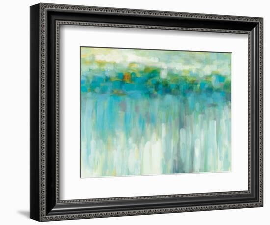 Lights on the Beach-Karen Lorena Parker-Framed Premium Giclee Print