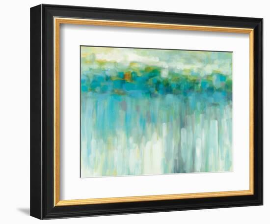 Lights on the Beach-Karen Lorena Parker-Framed Premium Giclee Print