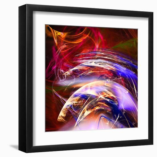 Lights-Jean-François Dupuis-Framed Art Print