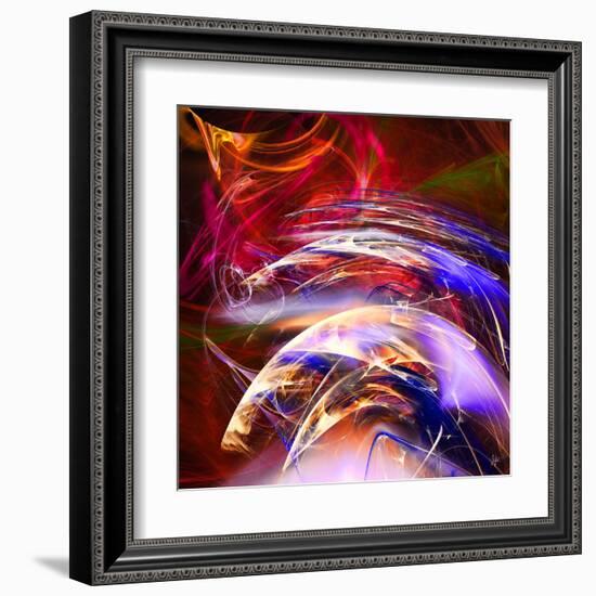 Lights-Jean-François Dupuis-Framed Art Print