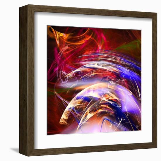 Lights-Jean-François Dupuis-Framed Art Print