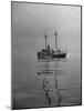 Lightship "Nantucket" Riding Anchor Near Quicksand Shallows to Warn Away Other Ships-Sam Shere-Mounted Photographic Print
