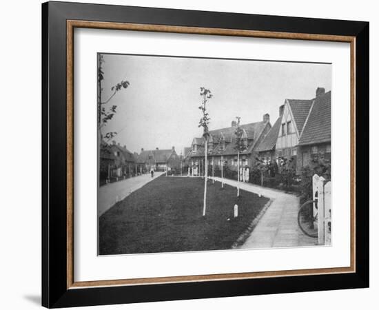 Ligy, garden suburb for working people, built at Ypres, Belgium, by the ORD, 1926-null-Framed Photographic Print