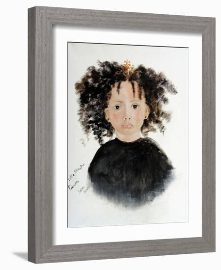 Liitle Ethiopian Princess 2015-Susan Adams-Framed Giclee Print