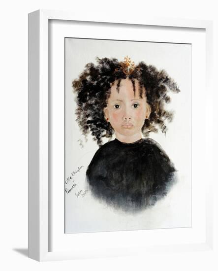 Liitle Ethiopian Princess 2015-Susan Adams-Framed Giclee Print