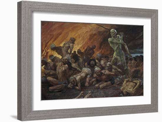 Like Sheep They are Laid in the Grave-James Jacques Joseph Tissot-Framed Giclee Print