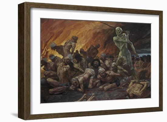 Like Sheep They are Laid in the Grave-James Jacques Joseph Tissot-Framed Giclee Print