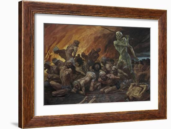 Like Sheep They are Laid in the Grave-James Jacques Joseph Tissot-Framed Giclee Print