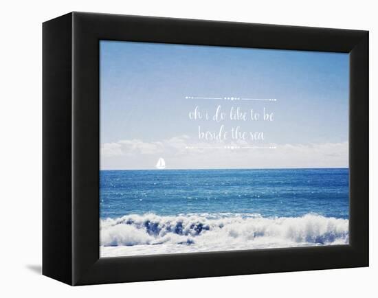 Like to Be Beside the Sea-Susannah Tucker-Framed Stretched Canvas