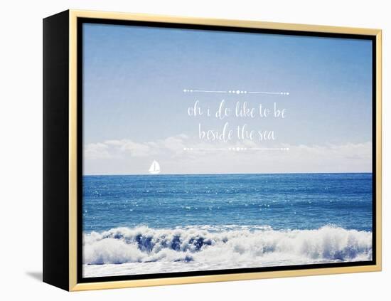 Like to Be Beside the Sea-Susannah Tucker-Framed Stretched Canvas