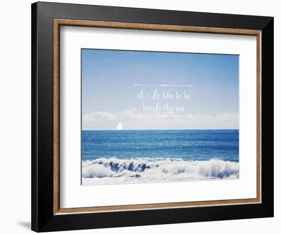 Like to Be Beside the Sea-Susannah Tucker-Framed Art Print