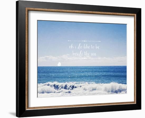 Like to Be Beside the Sea-Susannah Tucker-Framed Art Print
