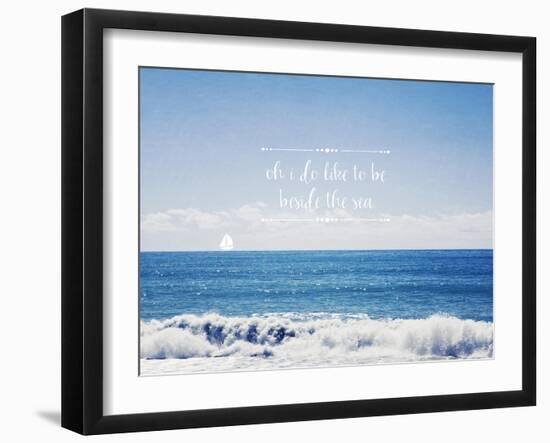 Like to Be Beside the Sea-Susannah Tucker-Framed Art Print