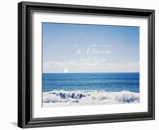 Like to Be Beside the Sea-Susannah Tucker-Framed Art Print