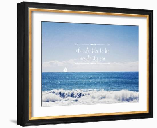 Like to Be Beside the Sea-Susannah Tucker-Framed Art Print