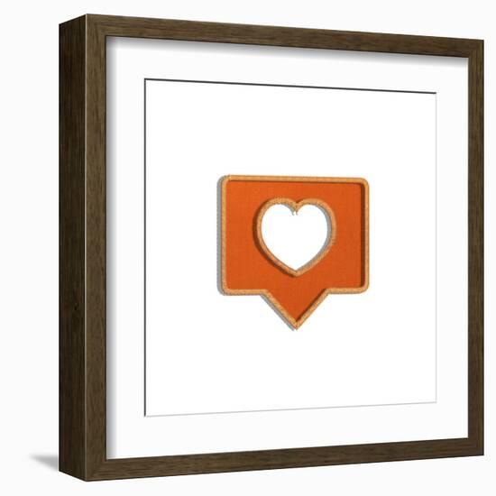 Likes-Alex Cherry-Framed Art Print