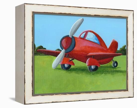 Lil Airplane-Cindy Thornton-Framed Stretched Canvas