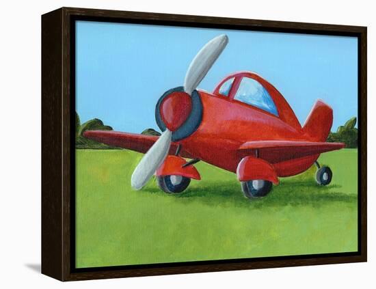 Lil Airplane-Cindy Thornton-Framed Stretched Canvas