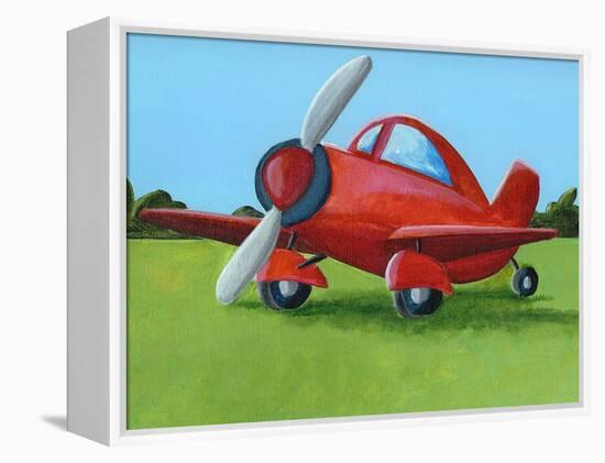 Lil Airplane-Cindy Thornton-Framed Stretched Canvas