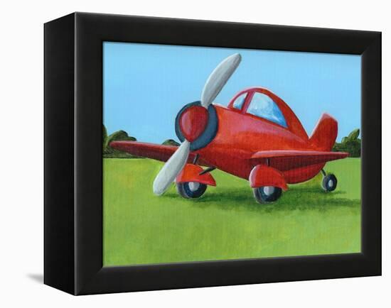 Lil' Airplane-Cindy Thornton-Framed Stretched Canvas
