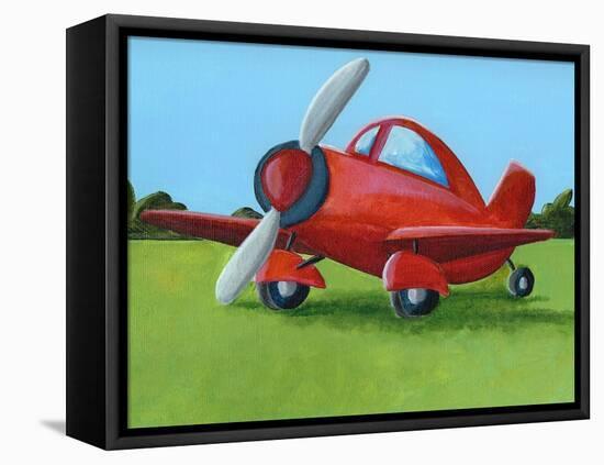 Lil' Airplane-Cindy Thornton-Framed Stretched Canvas