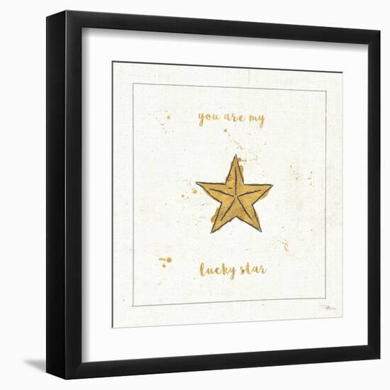 Lil Memos IX Cursive-Pela Studio-Framed Art Print