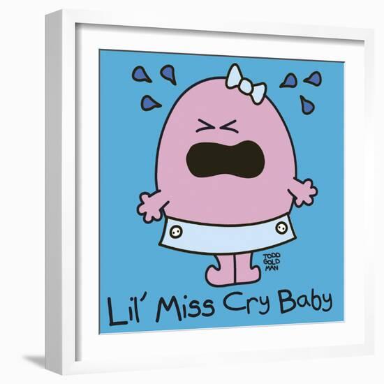 Lil Miss Cry Baby-Todd Goldman-Framed Giclee Print